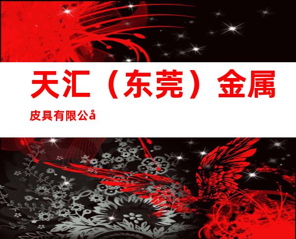 天汇（东莞）金属皮具有限公司